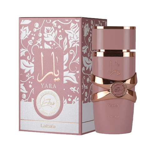 ادکلن لطافه یارا الکسیر زنانه اصل از برند Lattafa با رایحه شیرین و ملایم حجم 100 میلی لیتر